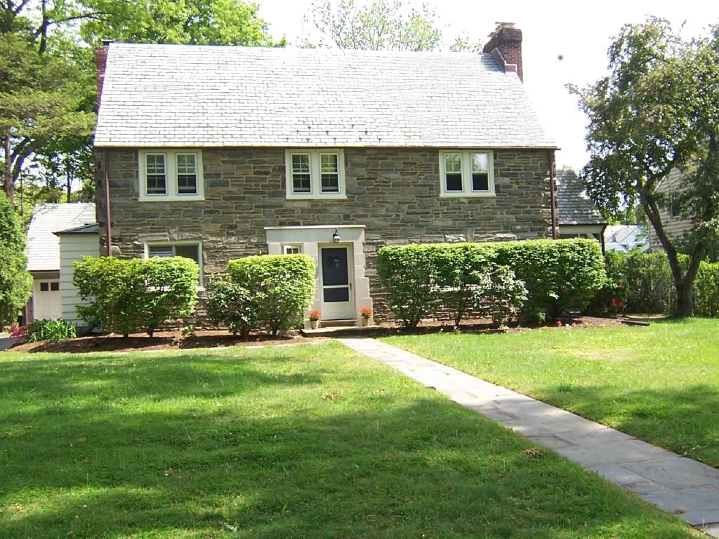 Wynnewood 3-story stone colonial Lower Merion Township, Montgomery County, PA